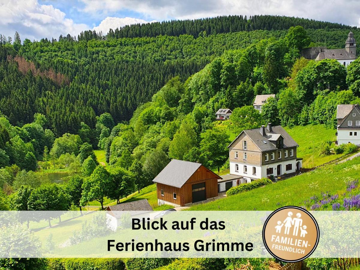 Ferienhaus Grimme - 350M2, 18 Betten - Mit Indoorspielplatz, Pool, Grosser Terrasse, Grill, Sauna, Kicker, Dart, Uvm - Ideal Fuer Familien Schmallenberg Eksteriør billede