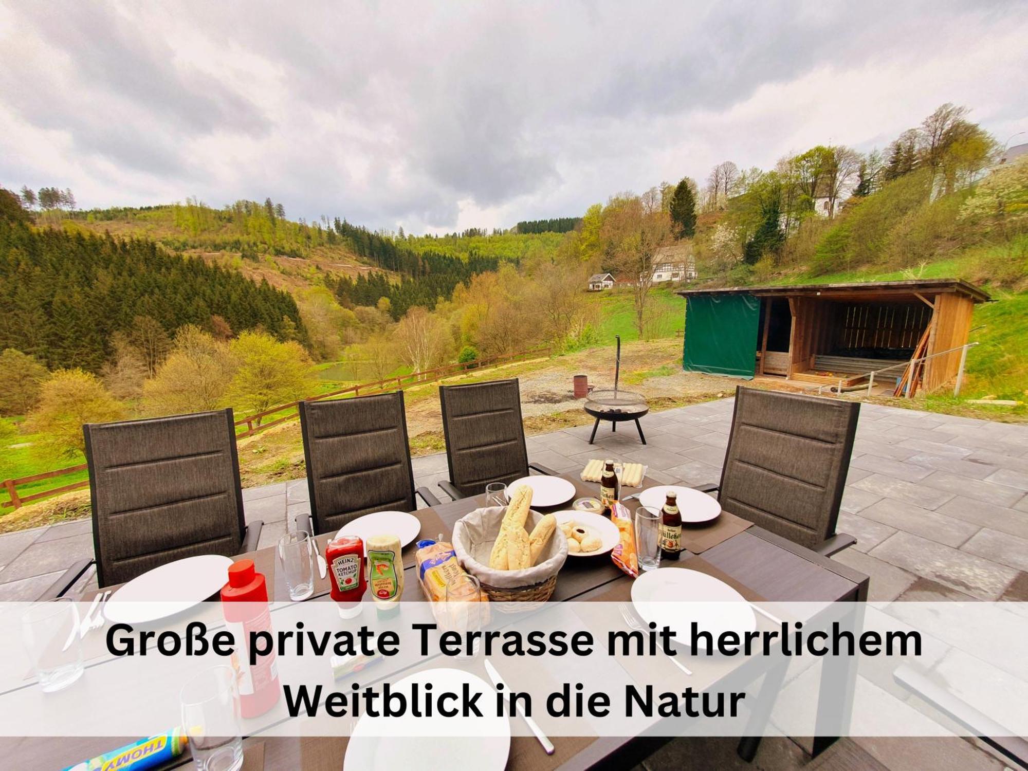 Ferienhaus Grimme - 350M2, 18 Betten - Mit Indoorspielplatz, Pool, Grosser Terrasse, Grill, Sauna, Kicker, Dart, Uvm - Ideal Fuer Familien Schmallenberg Eksteriør billede