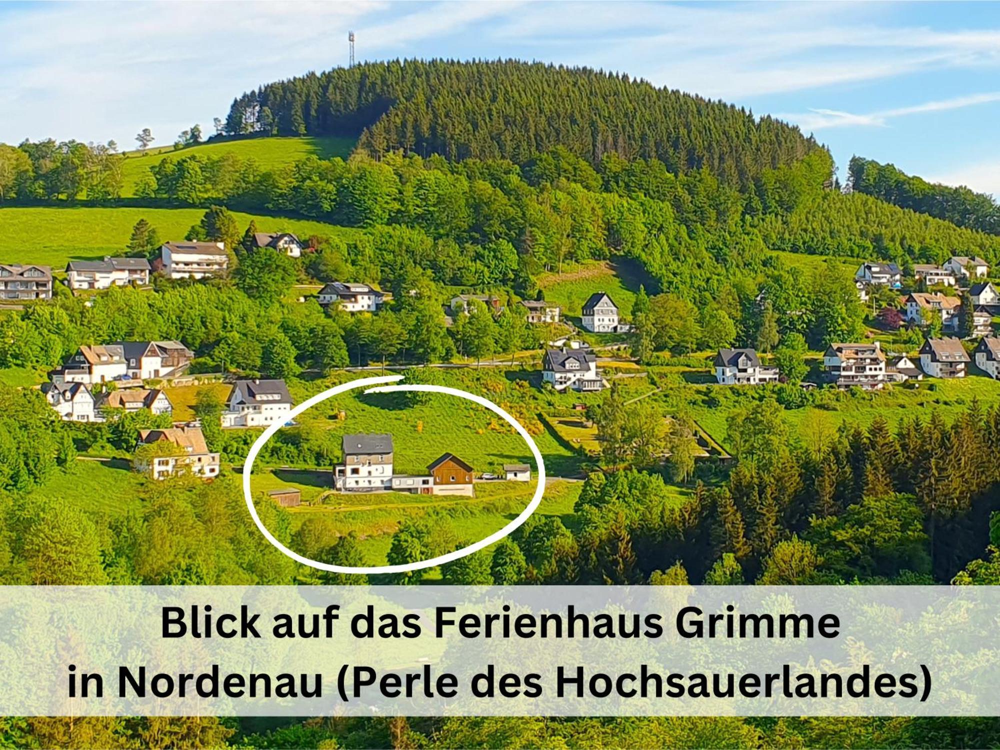 Ferienhaus Grimme - 350M2, 18 Betten - Mit Indoorspielplatz, Pool, Grosser Terrasse, Grill, Sauna, Kicker, Dart, Uvm - Ideal Fuer Familien Schmallenberg Eksteriør billede